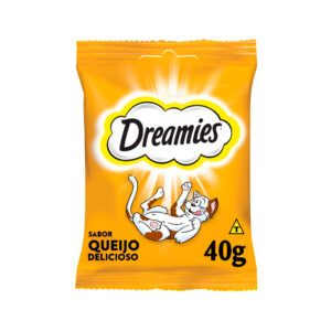 Petisco Dreamies Queijo Para Gatos Adultos 40 g